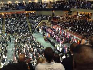 president begins speaking